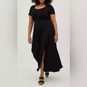 Torrid Black Maxi Dress